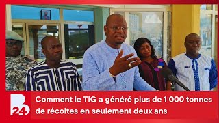 Justice productive : Comment le TIG a généré plus de  1000 tonnes de récoltes en seulement deux ans