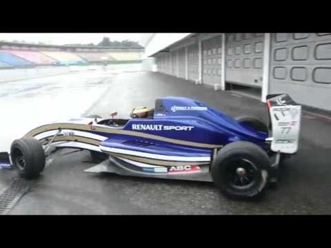 Laurents Hörr Hockenheim Formula Renault 2.0 Test