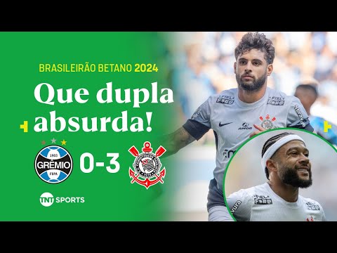 MEMPHIS MARCA DE BICICLETA E YURI VIRA ARTILHEIRO DO CAMPEONATO! GRÊMIO 0X3 CORINTHIANS