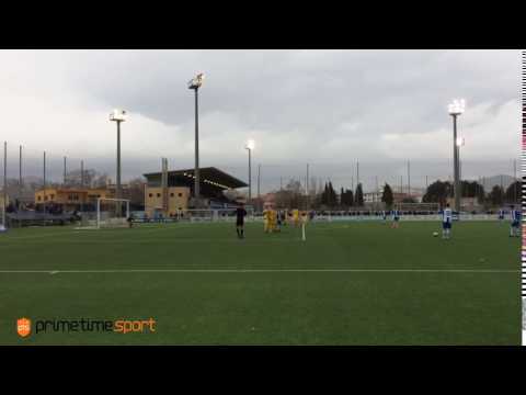 Gol de Pau Russo, Cadete B RCD Espanyool vs CP Sarrià