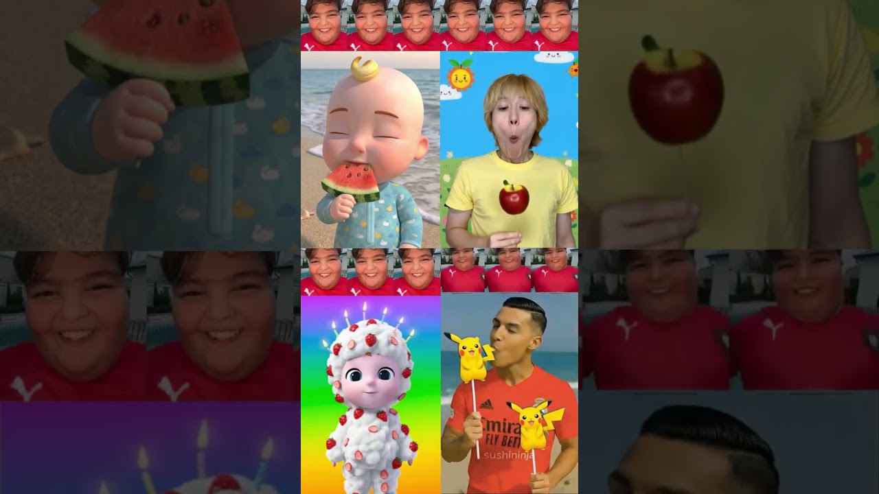 sushininja funny video😂😂😂#funny#shorts#watermelon#cake#apple