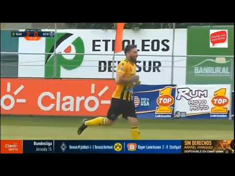 Victoria Pecho Amarillo/ Guastatoya vs Achuapa/ 2-0 Goles