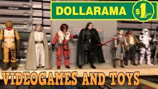 STAR WARS at the DOLLARSTORE?| Video game and Toy Pick ups