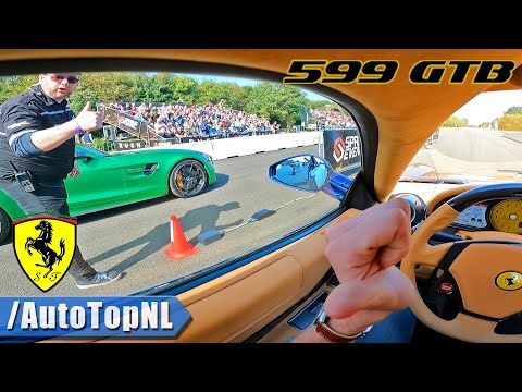 Thumbnail for Ferrari 599 GTB | 1/4 MILE DRAG RACES by AutoTopNL by Ferrari 599