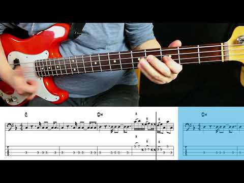 Melissa Etheridge - Like The Way I Do (Bass cover with tabs)