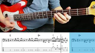 Melissa Etheridge - Like The Way I Do (Bass cover with tabs)