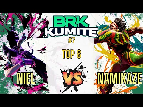 SF6 👊 Niel (Juri) vs Namikaze (Dee Jay) 👊 BR Kumite #7 - Street Fighter 6 - Top 8