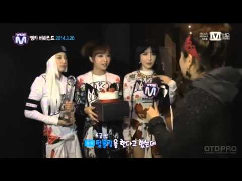 140327 2NE1 Cut2 @ Mnet Wide News (Live)
