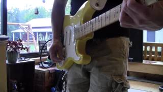Video thumbnail for 1989 Graffiti Yellow Fender American Deluxe Standard USA Strat Eddie Vegas www.eddieveg by eddievegas1