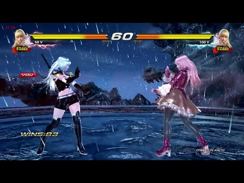 L7 354 Lili Rochefort  ​VS Lili Hair color  - Tekken 7 ( Uchiha x24 ) Gameplay PC Lili 68v 83T