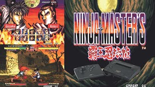Ninja Masters Neo Geo - C&M Playthrough