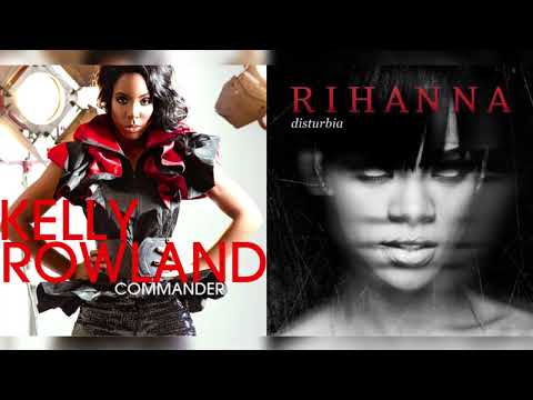 Kelly Rowland, David Guetta, Rihanna - Commander||Disturbia [MASHUP]