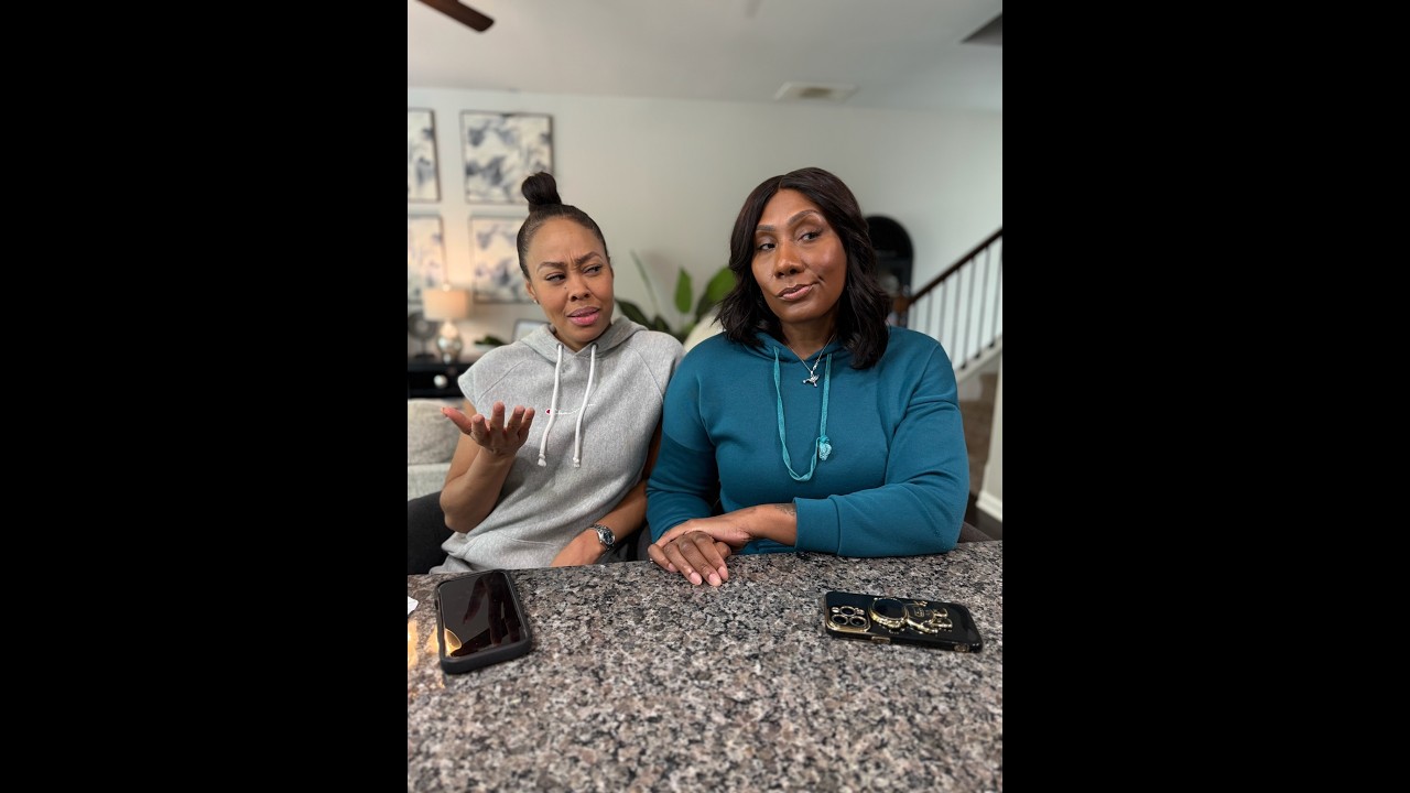 When Dawn sees Towanda for the first time!