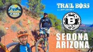 Sedona MTB Festival Mountain Biking with Jeff Lenosky and B1ker