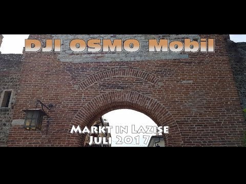 Markt in Lazise am Gardasee 4K Juli 2017