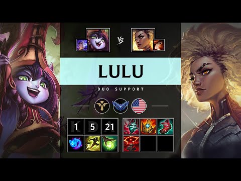 Lulu Support vs Rell - NA Diamond Patch 25.15