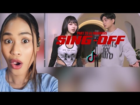 Reza Darmawangsa - SING-OFF TIKTOK SONGS 26 vs @INDAHKUS | Reaction