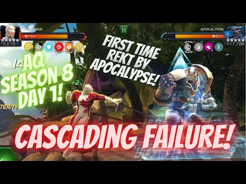 First Day Of AQ Season 8! Full Map 7 Run With Cascading Failure Global! Rekt By Apo At End!