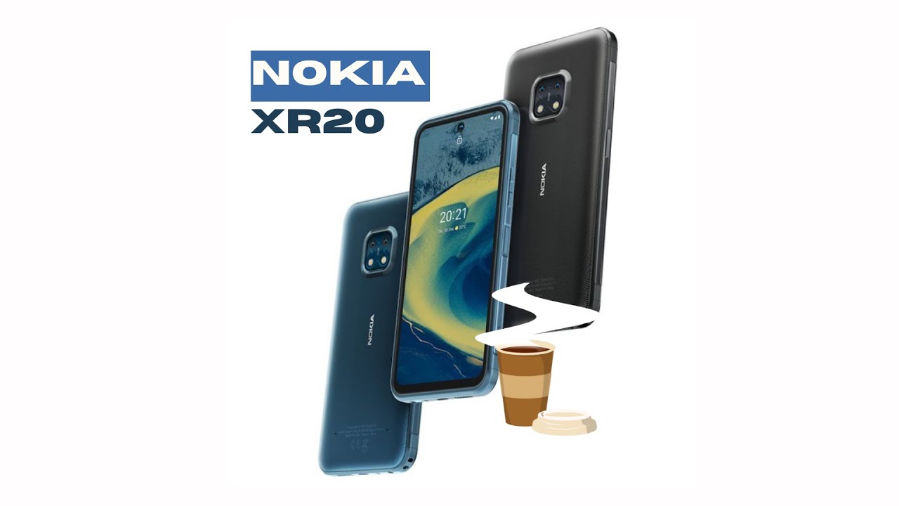 Nokia XR20 - Spill hot tea on it
