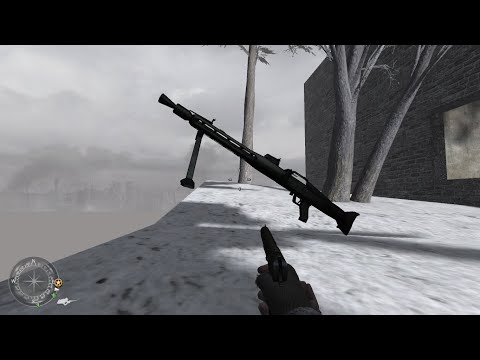 COD2 - This mg42 is never used in whole game