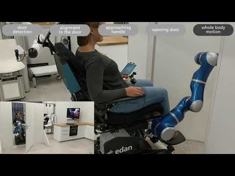 Shared control applied to the assistive robot EDAN