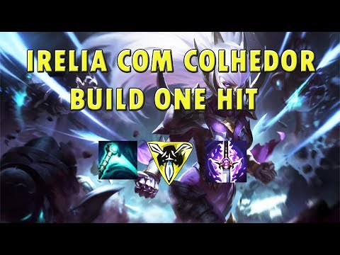 DEI TRIPLE KILL SOLO EM TRÊS SEGUNDOS, IRELIA FULL AD