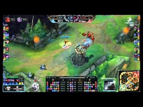 [26.04.2015] Game 1 SK Telecom T1 vs GE Tigers Champions Korea LCK Spring 2015 SKTT1 vs GE