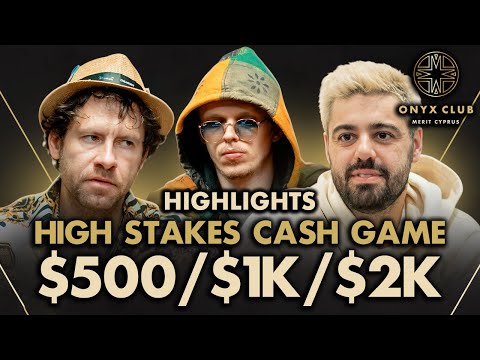 $500/$1K/$2K Ante Cash Game Highlights | Monarch, Jungleman, Yohviral, Rob Yong | Onyx Club