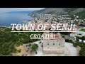 TOWN OF SENJ CINEMATIC MINI 3 PRO DRONE VIEW OF SENJ IN 4K JOURNEY FROM CROATIA TO SWITZERLAND