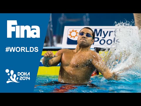 Felipe Franca Silva | Interview (50m Breaststroke) | 2014 FINA World Swimming Championships Doha