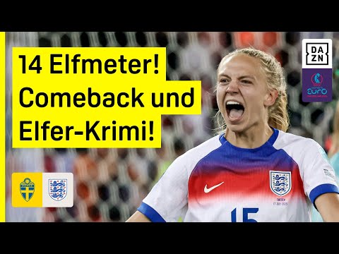 Schweden - England | UEFA Women's EURO 2025 | DAZN Highlights