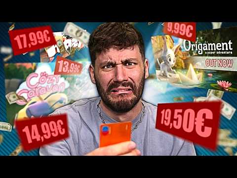 Ich kaufe 3 Spiele, die mein Team mir gegeben hat… 