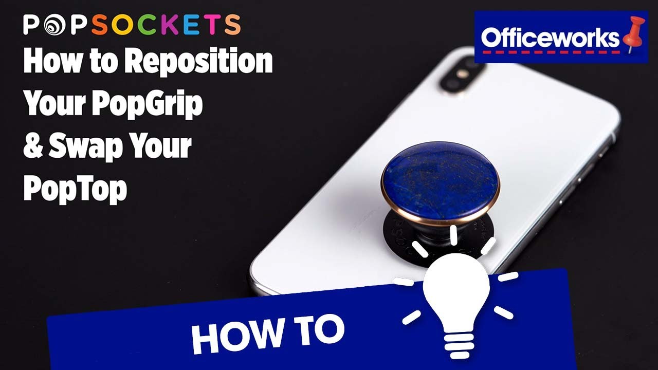 Phone Holder How To Change Popsocket Base PopSockets Adhesive
