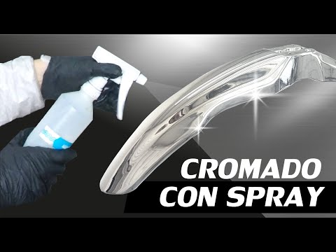 Kit de Cromado Con Spray - Croma Cualquier Material