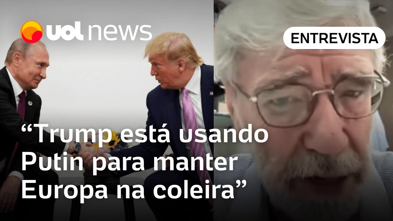 Trump usa Putin para manter Europa na coleira e impedir acordo comercial com a China, diz Trevisan