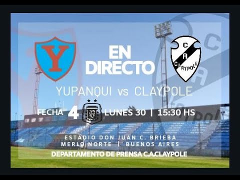 Yupanqui vs Claypole | Fecha 4 | Primera D | Apertura 19