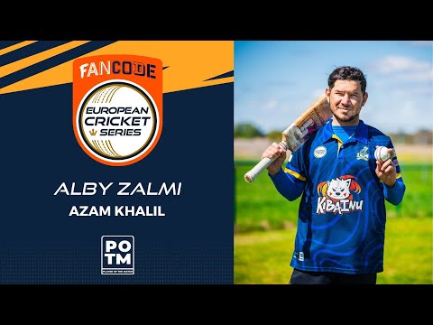 POTM: A.Khalil - LKP vs ALZ | Highlights | FanCode ECS Stockholm, Sweden Day 2 | ECS22.199