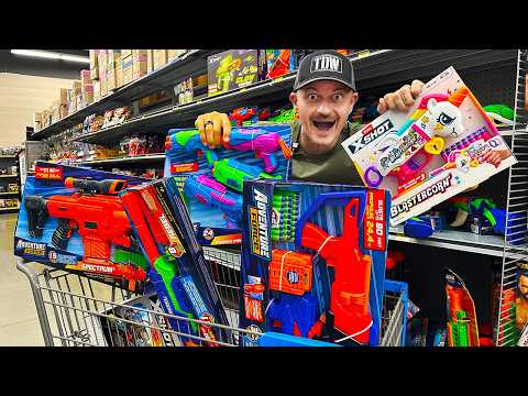 NERF GUNS at WALMART!