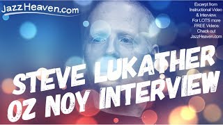 *Steve Lukather* Oz Noy on how he met Steve Lukather JazzHeaven.com Funk Guitar Lesson Excerpt