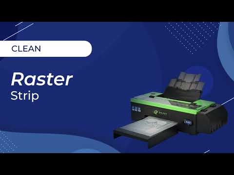 Clean Raster Strip - Maintenance ☁| Galaxy DTF A3 Printer