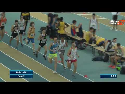 800m Juniores Uomini   Serie 2 - Campionati Italiani Juniores e Promesse 2019