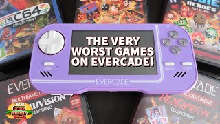 The Very Worst Games On Evercade!
