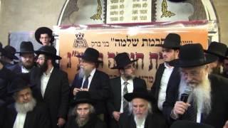 הגראי''ל שטיינמן והגר''ש אוירבאך בישיבת חכמת שלמה