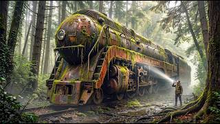 Download lagu Abandoned for 40 Years: Norfolk and Western Class J Full Restoration mp3