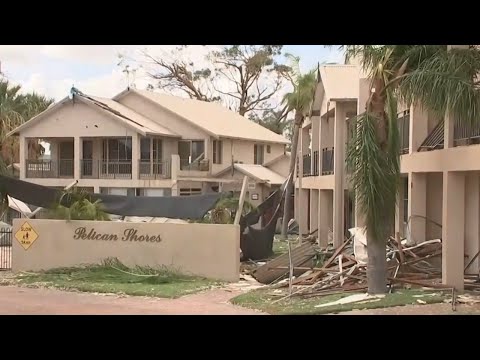 Clean-up begins following Cyclone Seroja