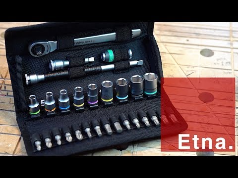 Wera Zyklop 8100 SA 7 socket wrench set - review & unboxing | Etna. ( Knarrenkasten! )