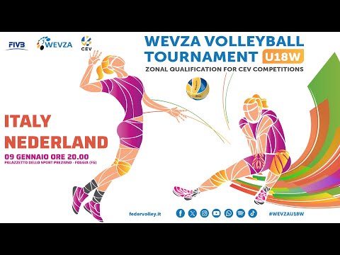 WEVZA U18W - ITALY vs NEDERLAND