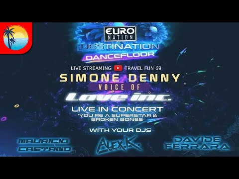 Euro Nation Live Performance By Simone Denny "Love Inc." Friday March 10, 2023