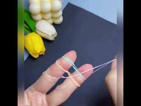 Make DIY Easy Bracelet with Rubber|Rubber band Craft#shorts#bracelet#rubberband