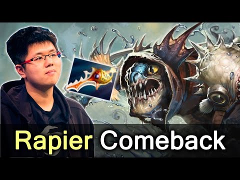 EternalEnvy Rapier comeback — Secret vs Liquid Shanghai Major Dota 2